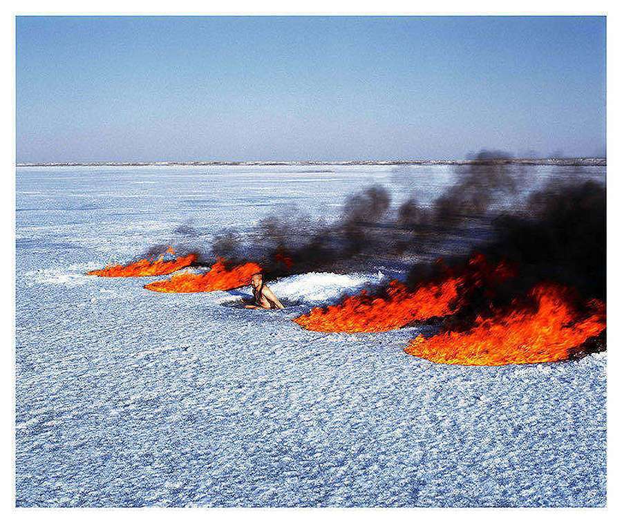 CangXinArt-Ice-Fire-Day-photo-2003-120x120cm-Cang-Xin